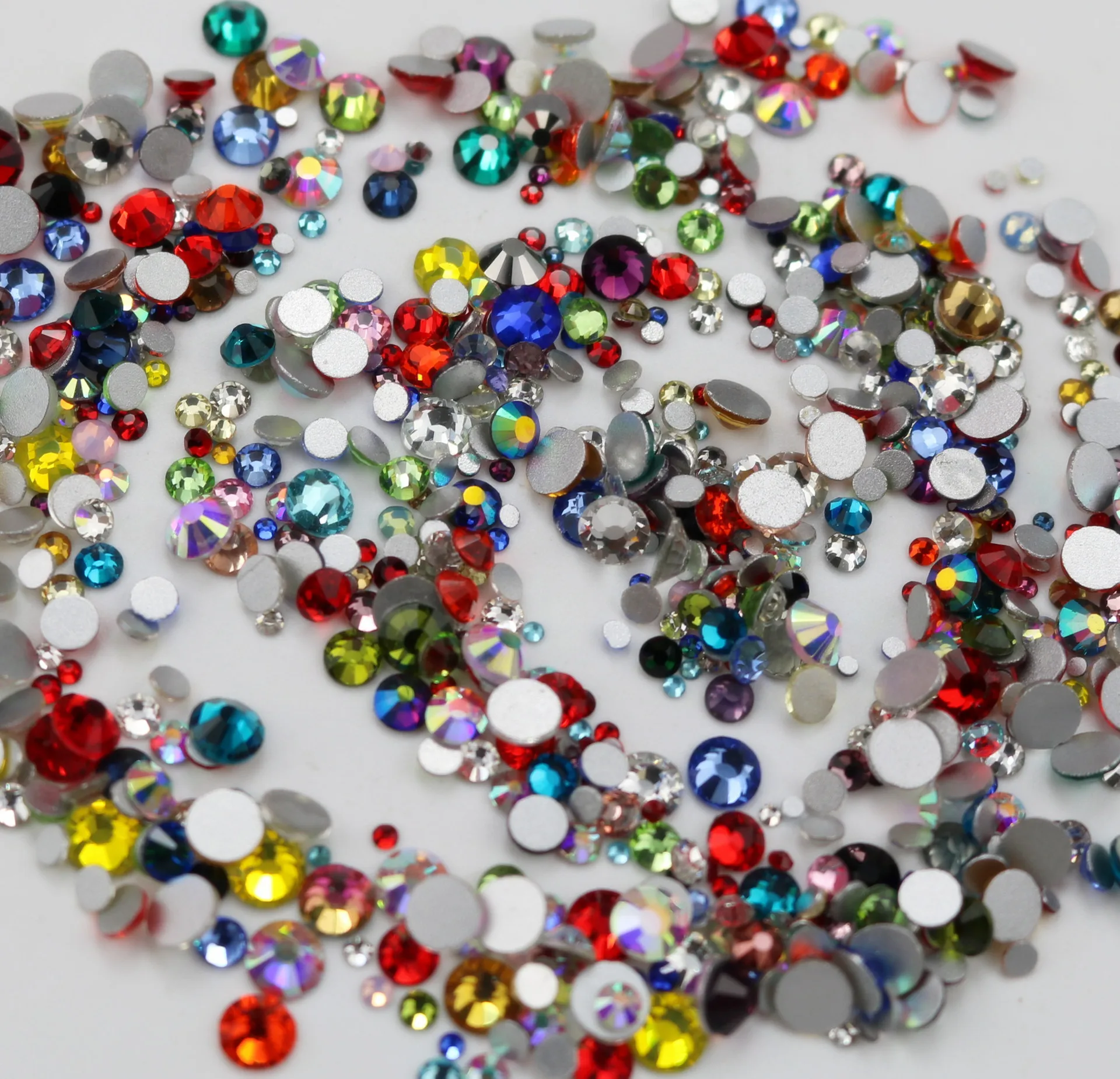 Random Mixed Size Mixed Color Flat Drill Glass Nail Art Clothing Accessories Diy Jewelry Accessories
Random Mixed Size Mixed Color Flat Drill Glass Nail Art Clothing Accessories Diy Jewelry Accessories
