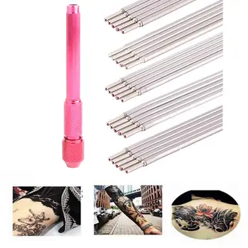 Stainless Steel Tattoo Tool Pen Holder with 20 pcs Transfer Paper ink Tattoo Machine Permanent Makeup Tattoo Accessories
Stainless Steel Tattoo Tool Pen Holder with 20 pcs Transfer Paper ink Tattoo Machine Permanent Makeup Tattoo Accessories