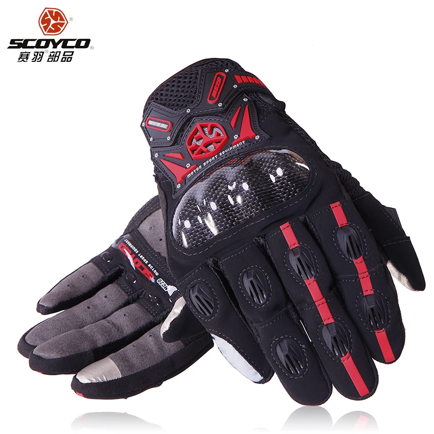 Scoyco MC20 Touch Screen Motocicleta Full finger Gloves Motorcycle Gloves Carbon Fiber Motorbike Guantes Luvas Protective
Scoyco MC20 Touch Screen Motocicleta Full finger Gloves Motorcycle Gloves Carbon Fiber Motorbike Guantes Luvas Protective