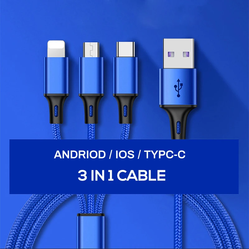 3 in 1 Cable Micro Usb Type C Fast Charging Adapter Phone Microusb Type-C Magnet Charger Usb C for Iphone Samsung Xiaomi Huawei
3 in 1 Cable Micro Usb Type C Fast Charging Adapter Phone Microusb Type-C Magnet Charger Usb C for Iphone Samsung Xiaomi Huawei