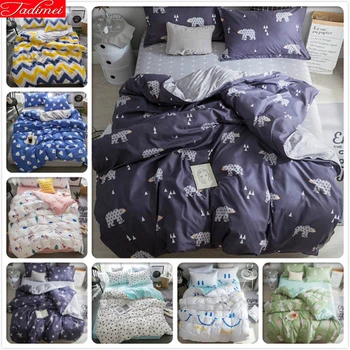 Duvet Cover Bedsheet Pillowcase 3pcs/4pcs Bedding Set Kids Soft Cotton Bed Linens Single Twin Full Queen King Size 1.5m 1.8m 2m
Duvet Cover Bedsheet Pillowcase 3pcs/4pcs Bedding Set Kids Soft Cotton Bed Linens Single Twin Full Queen King Size 1.5m 1.8m 2m