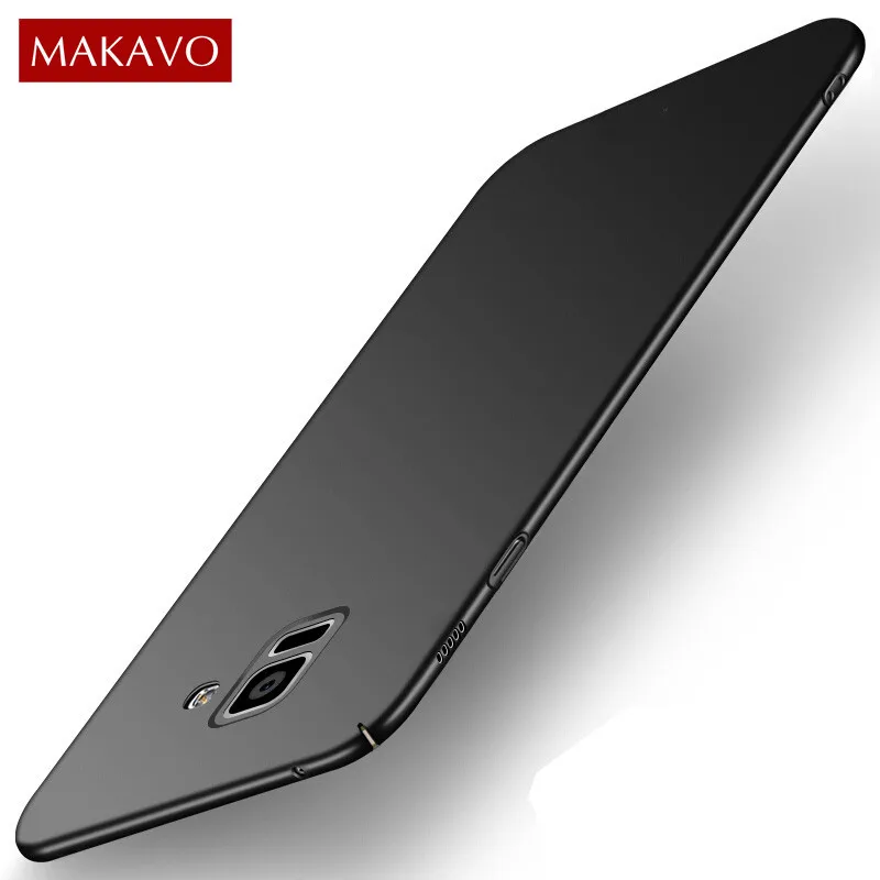 Матовый Жесткий Тонкий чехол для Samsung Galaxy A6 2018 чехлы телефонов A8 Plus |