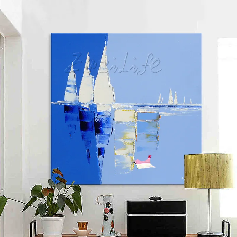 Hand painted Canvas Oil painting Wall Pictures for Living room wall decor art canvas painting palette knife boat 27
Hand painted Canvas Oil painting Wall Pictures for Living room wall decor art canvas painting palette knife boat 27