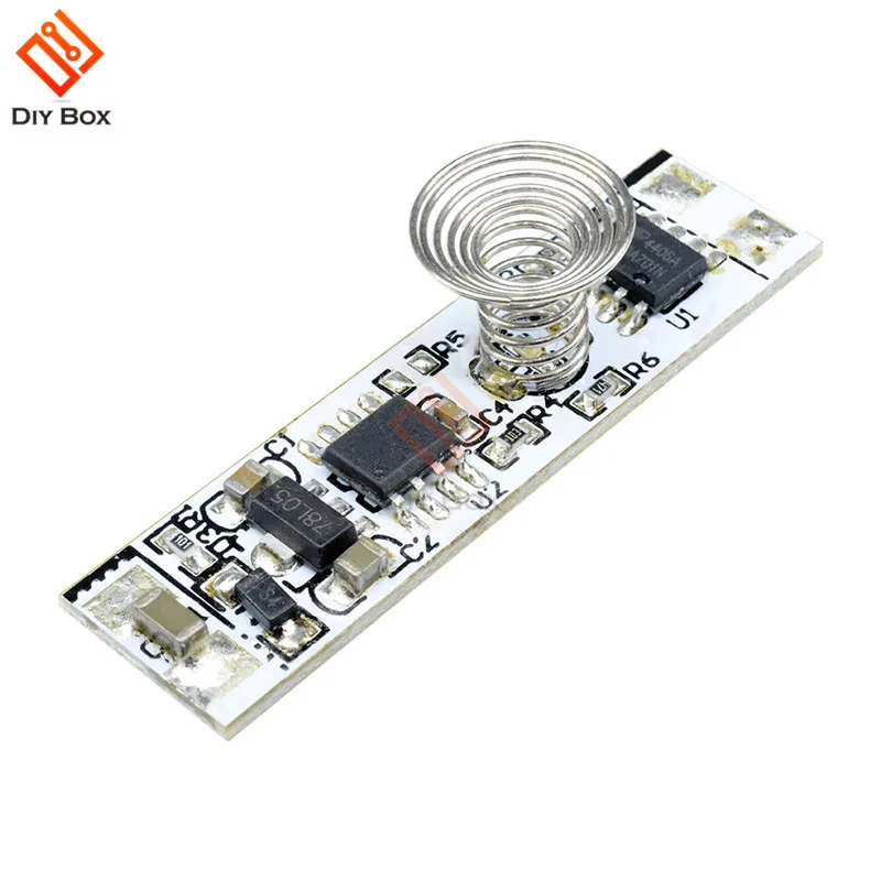 30W 3A 9V-24V Touch Switch Capacitive Sensor Module LED Dimming Control Lamps Active Components Three Mode Hard Light Controller
30W 3A 9V-24V Touch Switch Capacitive Sensor Module LED Dimming Control Lamps Active Components Three Mode Hard Light Controller