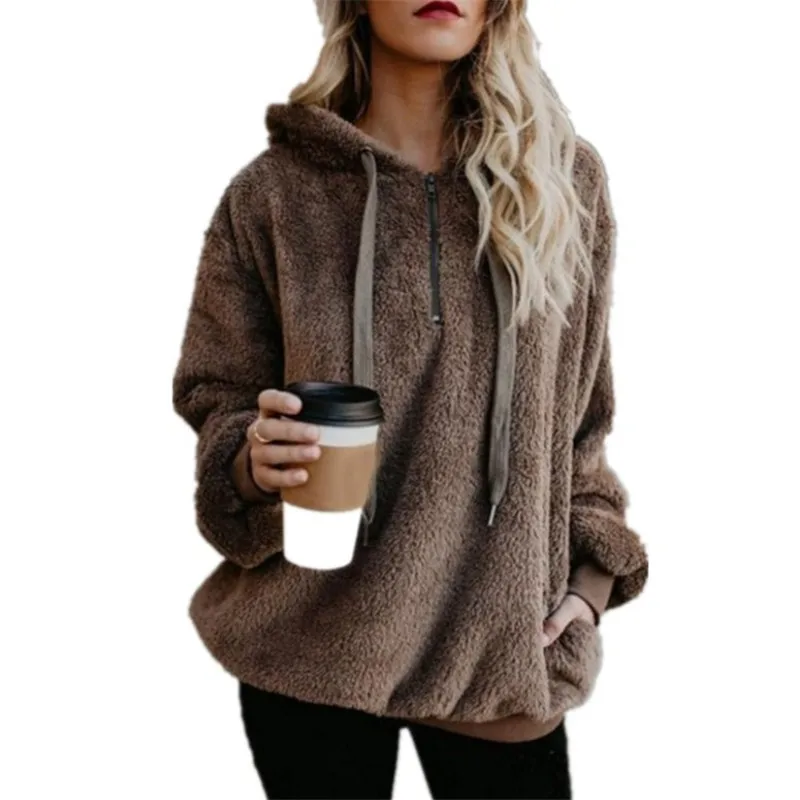 Kawaii S-5XL New Women Hoodies Zipper Girl Winter Loose Fluffy Women's Hooded Jacket Warm Outerwear Coat Cute Sweatshirts
Kawaii S-5XL New Women Hoodies Zipper Girl Winter Loose Fluffy Women's Hooded Jacket Warm Outerwear Coat Cute Sweatshirts