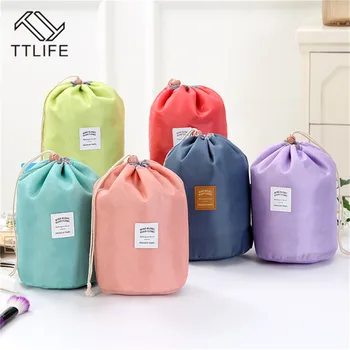 TTLIFE Waterproof Cylinder Barrel Travel Makeup Storage Cosmetic Bag Wash Large Capacity Nylon Cotton Dressing Box Toiletry Bag
TTLIFE Waterproof Cylinder Barrel Travel Makeup Storage Cosmetic Bag Wash Large Capacity Nylon Cotton Dressing Box Toiletry Bag