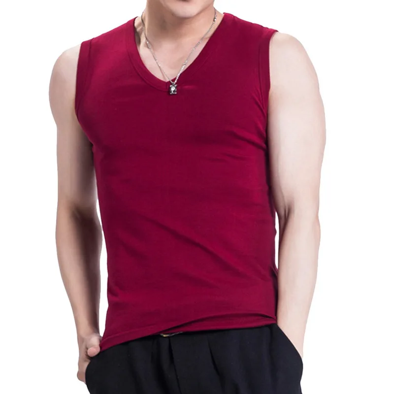 HEFLASHOR 2018 Summer Solid Color Tank Top Men Fashion V-Neck Fitness Undershirt Bodybuilding Male Casual Sleeveless Vest
HEFLASHOR 2018 Summer Solid Color Tank Top Men Fashion V-Neck Fitness Undershirt Bodybuilding Male Casual Sleeveless Vest