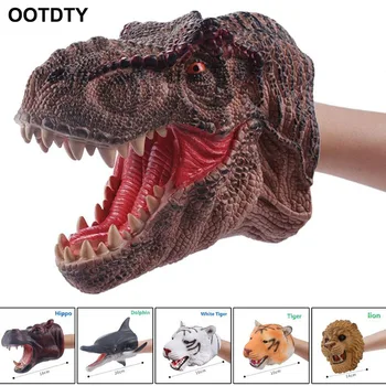 Dinosaur Animal Soft Hand Puppet Rubber Realistic Jurassic Dinosaur Toys Shark Puppet Boy Toy Kids
Dinosaur Animal Soft Hand Puppet Rubber Realistic Jurassic Dinosaur Toys Shark Puppet Boy Toy Kids