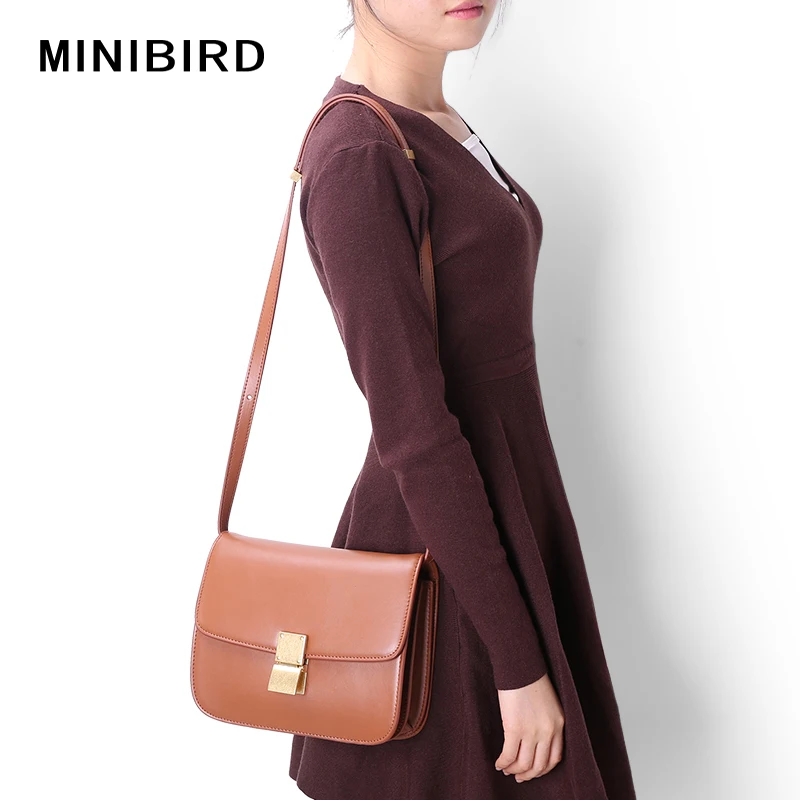 Quality Women Mini Flap Handbag Lady Genuine Leather Messenger Bags Airline Stewardess Simple Fashion Crossbody Shoulder Bag
Quality Women Mini Flap Handbag Lady Genuine Leather Messenger Bags Airline Stewardess Simple Fashion Crossbody Shoulder Bag