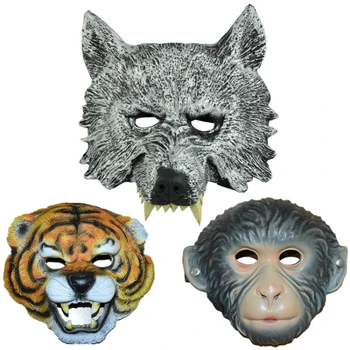 Deadpool Anime Cosplay for Wolf Tiger Head and Monkey Full Face Mask Vestidos Costumes for Adult in Halloween Carnival Party
Deadpool Anime Cosplay for Wolf Tiger Head and Monkey Full Face Mask Vestidos Costumes for Adult in Halloween Carnival Party