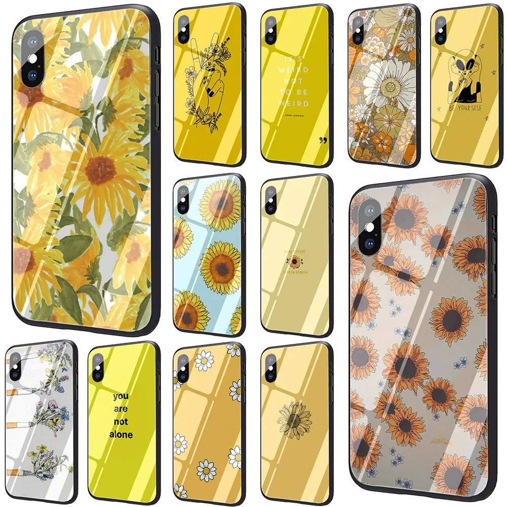 Hippie Aesthetics yellow Pattern Newest Super Cute Tempered Glass Phone Cover Case for iPhone 11 Pro 6 6S Plus 7 8 Plus X XS XR XS Max
Hippie Aesthetics yellow Pattern Newest Super Cute Tempered Glass Phone Cover Case for iPhone 11 Pro 6 6S Plus 7 8 Plus X XS XR XS Max