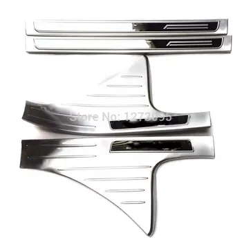 For Honda Civic 2016 Stainless Interior Door Sill Scuff Plate Trim Welcome Pedal Protector Pedal Step Cover Car Accessories
For Honda Civic 2016 Stainless Interior Door Sill Scuff Plate Trim Welcome Pedal Protector Pedal Step Cover Car Accessories
