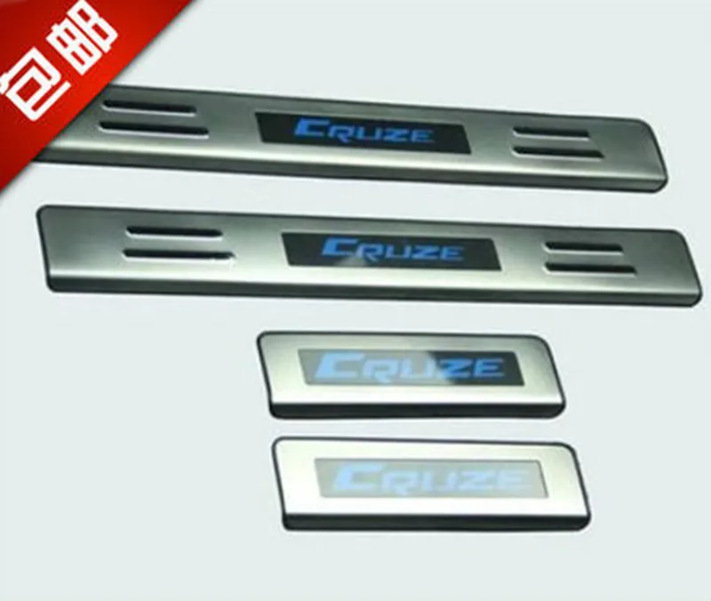 Stainless LED Door sill scuff plate car accessories For Chevrolet cruze hatchback Saloon car 2011 2012 2013 2014 2015 216 2017
Stainless LED Door sill scuff plate car accessories For Chevrolet cruze hatchback Saloon car 2011 2012 2013 2014 2015 216 2017