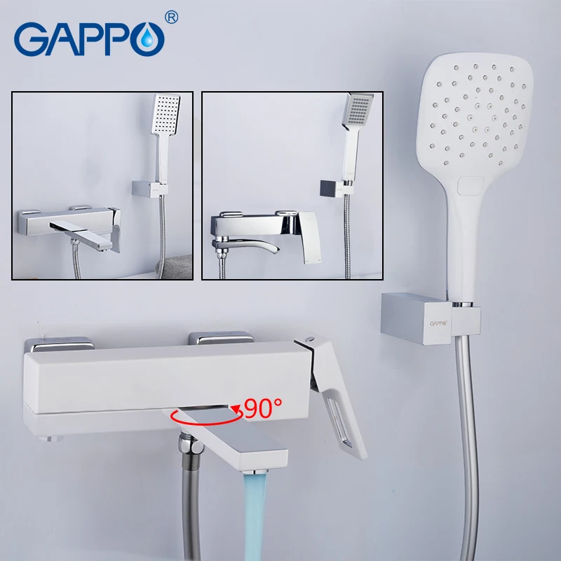 

GAPPO bathtub faucet wall mounted bathroom shower faucet bath mixer waterfall bathtub taps bathroom brass faucets