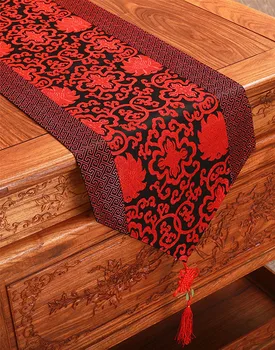 Short Long Chinese knot Silk Satin Table Runner Decoration Dining Damask Table Cloth Rectangular Coffee Table Mat Placemat
Short Long Chinese knot Silk Satin Table Runner Decoration Dining Damask Table Cloth Rectangular Coffee Table Mat Placemat