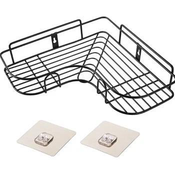 Kitchen Punch-free Corner Shelf Bathroom Storage Racks Hanging Tripod Wash Rack Artifact Toilet Soap Shampoo Wall Mount Holder
Kitchen Punch-free Corner Shelf Bathroom Storage Racks Hanging Tripod Wash Rack Artifact Toilet Soap Shampoo Wall Mount Holder