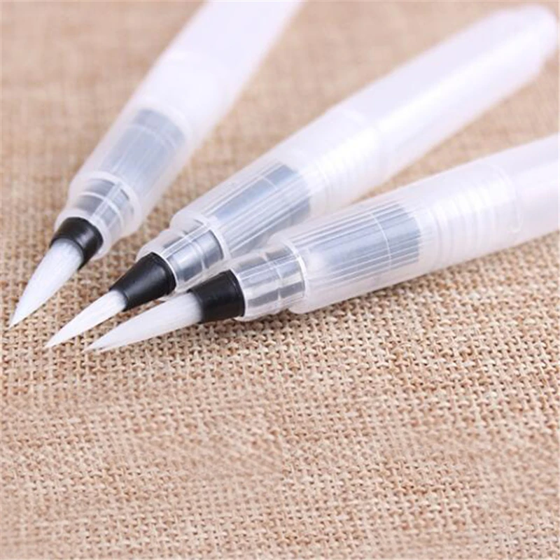 3Pcs/Set Refillable Pilot Water Brush Ink Pen water brushes for Calligraphy Drawing Painting Pen Office Stationery Art supply
3Pcs/Set Refillable Pilot Water Brush Ink Pen water brushes for Calligraphy Drawing Painting Pen Office Stationery Art supply