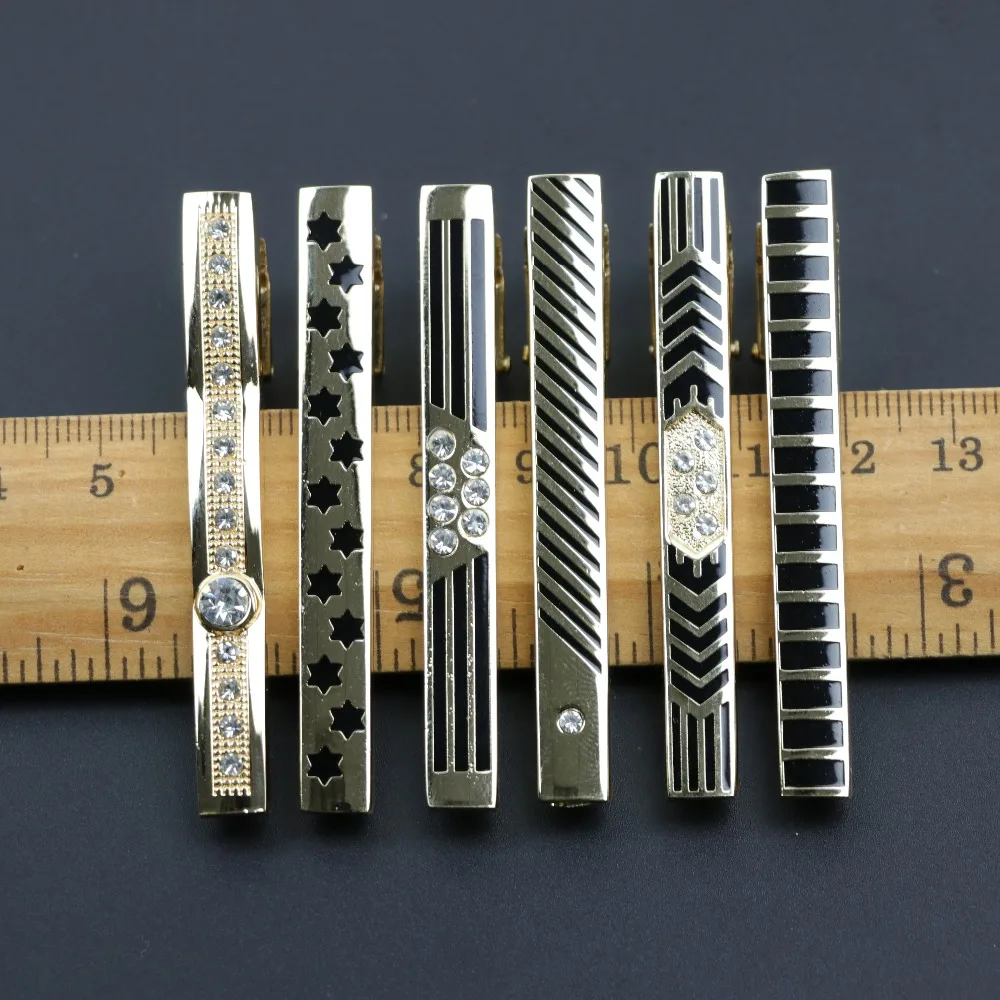 Fashion Clasp Wedding Gift Style Tie Clamp Pin Necktie Simple Clip Golden Jewel Men Metal Tie Clips No.1-18
Fashion Clasp Wedding Gift Style Tie Clamp Pin Necktie Simple Clip Golden Jewel Men Metal Tie Clips No.1-18