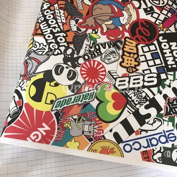 Popular ORINO Graffiti Sticker Bomb Vinyl Car Wrap Graffiti Stickerbomb Film PVC JDM Racing Motor Car Motorbike Sticker Decal
Popular ORINO Graffiti Sticker Bomb Vinyl Car Wrap Graffiti Stickerbomb Film PVC JDM Racing Motor Car Motorbike Sticker Decal