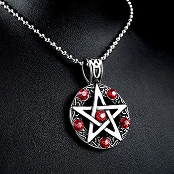 Stainless steel Jewelry Vintage Star Pendant Necklace Drill Steel Men's Jewelry for Loveers' Gifts
Stainless steel Jewelry Vintage Star Pendant Necklace Drill Steel Men's Jewelry for Loveers' Gifts