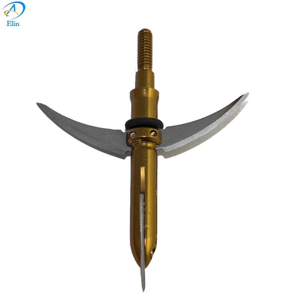 Sports Shooting Archery Arrowhead 100 Grain 2 Blade Steel Military Arrow Tip Carbon Arrow Arrow Bow Accessory Tool Golden
Sports Shooting Archery Arrowhead 100 Grain 2 Blade Steel Military Arrow Tip Carbon Arrow Arrow Bow Accessory Tool Golden