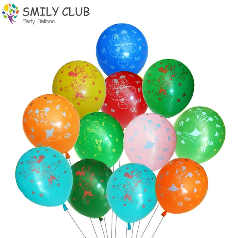 100pcs/lot Mickey Mouse Balloon Printing Latex Balloons Multicolor 12 Inch 2.8g Baby Birthday Party Decor Supplies Kid Toy Ball
100pcs/lot Mickey Mouse Balloon Printing Latex Balloons Multicolor 12 Inch 2.8g Baby Birthday Party Decor Supplies Kid Toy Ball