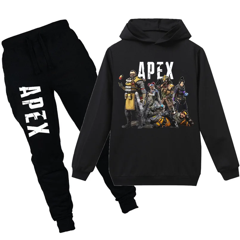 Summer Children's cartoon apex legends Venom Minecraft apex legends boys cotton long-sleeved T-shirt + trousers suit clothing
Summer Children's cartoon apex legends Venom Minecraft apex legends boys cotton long-sleeved T-shirt + trousers suit clothing