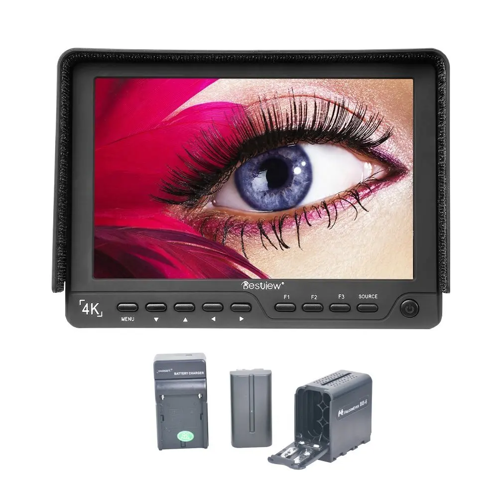 Монитор с камерой Bestview S7 4K 7 дюймов 1920*1200 HDMI HD монитор камера видеомагнитофон +