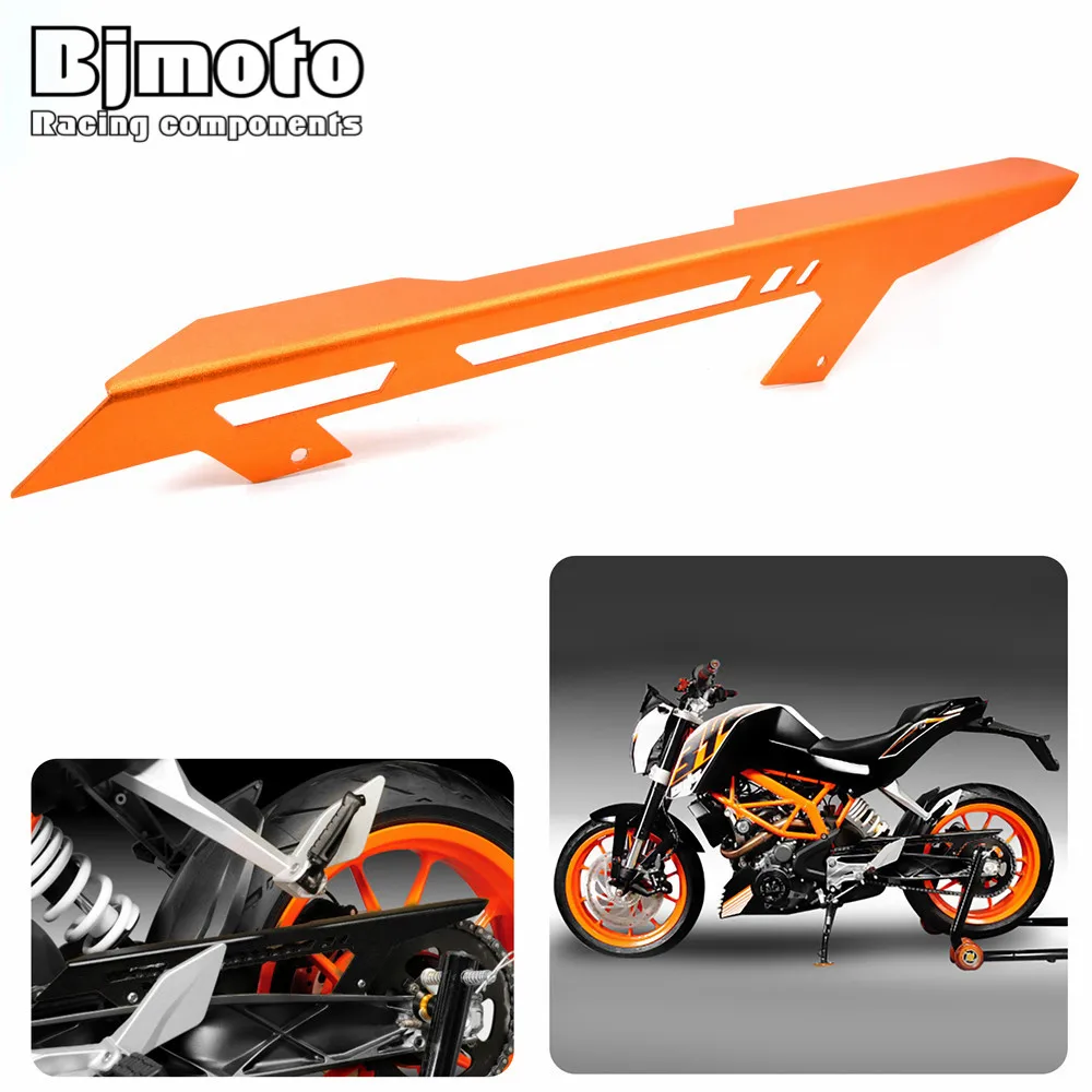 Bjmoto защита цепи мотоцикла пылезащитный чехол для DUKE 390 2013 2018 250 2017 DUKE125 DUKE200|for ktm|rear