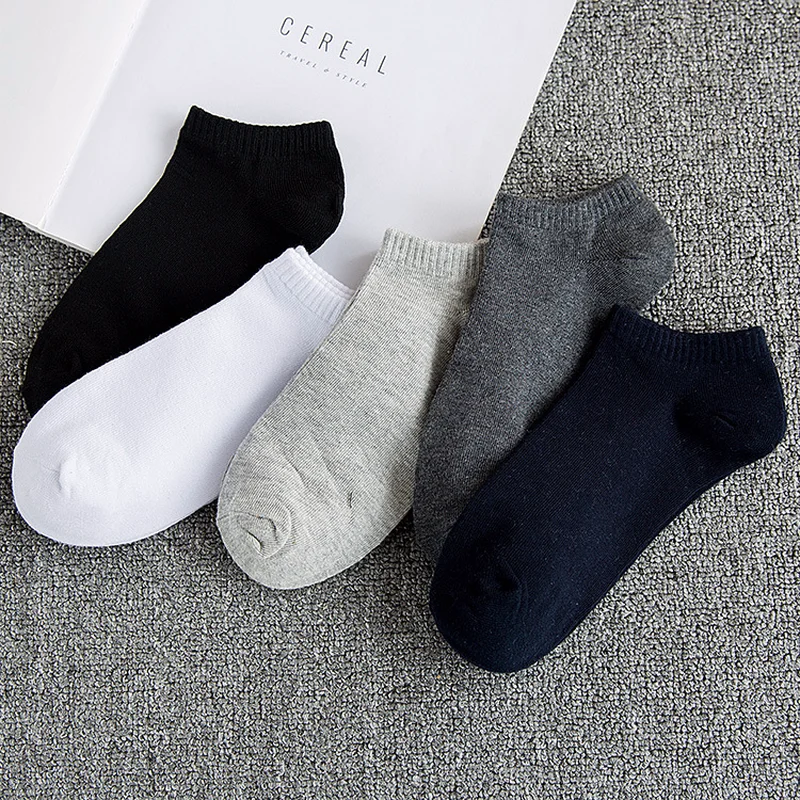 New men's socks fashion socks men's solid color cotton socks low state shallow invisible explosions gift socks W10
New men's socks fashion socks men's solid color cotton socks low state shallow invisible explosions gift socks W10
