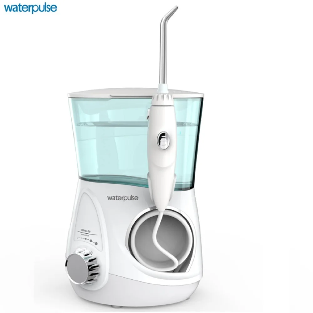 Waterpulse Electric Dental Flosser Oral Irrigator With 5PCS Jet Tip & 700ML Water Tank For Teeth Whitening Home & Travel
Waterpulse Electric Dental Flosser Oral Irrigator With 5PCS Jet Tip & 700ML Water Tank For Teeth Whitening Home & Travel
