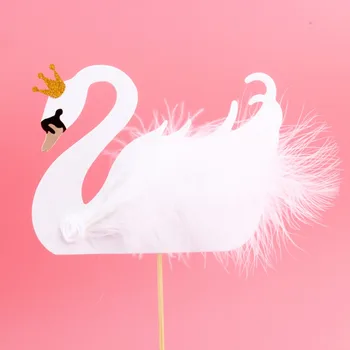 Free ship Swan romantic Decor Wedding Mariage Valentines Day Party Baking Accessoires Feather Wing DIY Cake Topper Decoration 
Free ship Swan romantic Decor Wedding Mariage Valentines Day Party Baking Accessoires Feather Wing DIY Cake Topper Decoration