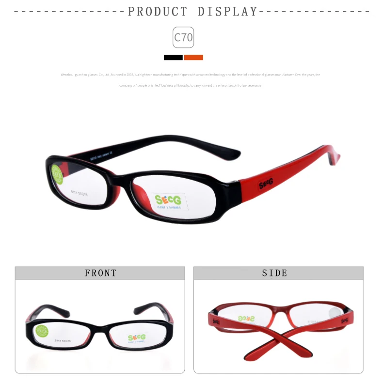 SECG Unisex Youth's Eyeglasses for Kids