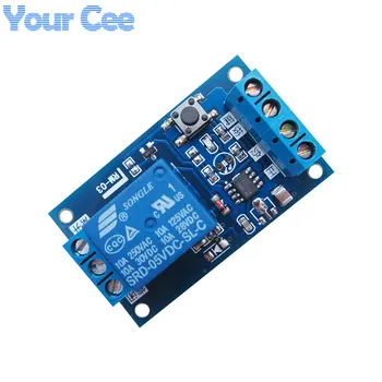 5V Single Bond Button Bistable Relay Module Modified Car Start and Stop Self-Locking Switch One Key
5V Single Bond Button Bistable Relay Module Modified Car Start and Stop Self-Locking Switch One Key