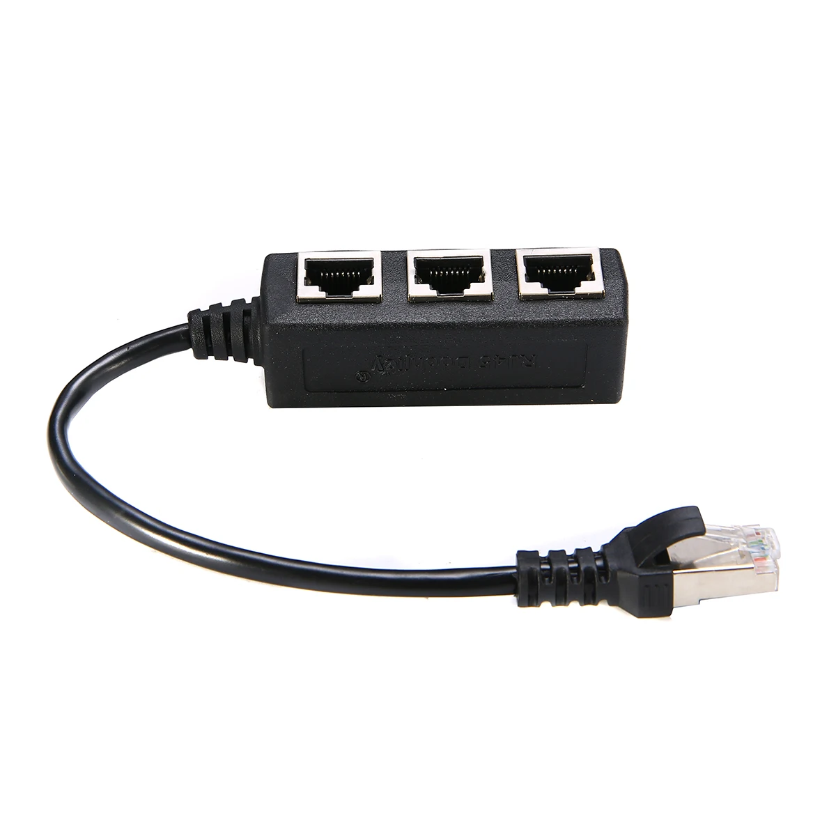 LAN Ethernet Network RJ45 Plug 1 Male To 3 Female RJ45 Connector Splitter Adapter Cable