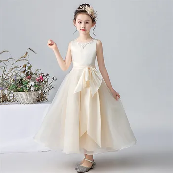 Children Girls Luxury High-Quality Beige Color Evening Party Birthday Princess Long Dress Kids Infant Model Show Costume Dress
Children Girls Luxury High-Quality Beige Color Evening Party Birthday Princess Long Dress Kids Infant Model Show Costume Dress