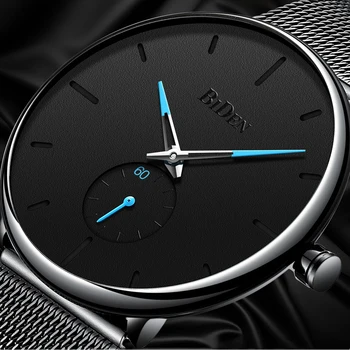 Business Watch Men Fashion Simple Men's Wrist Watches Quartz with Stopwatch Full Steel Mesh Band Ultra-thin Men Wristwatch Clock
Business Watch Men Fashion Simple Men's Wrist Watches Quartz with Stopwatch Full Steel Mesh Band Ultra-thin Men Wristwatch Clock