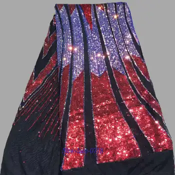 2019 New African Sequin Lace Fabric Red Fabric Swiss Voile Lace High quality Wholesale Price France Mesh Net Lace For Dress 04
2019 New African Sequin Lace Fabric Red Fabric Swiss Voile Lace High quality Wholesale Price France Mesh Net Lace For Dress 04
