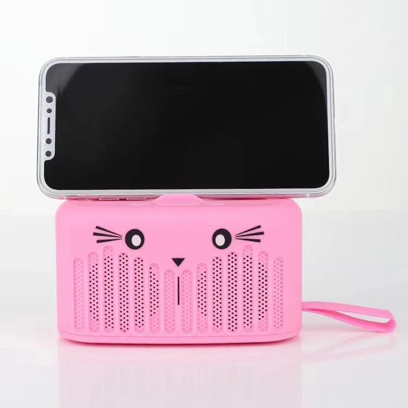 Wireless Mini Bluetooth Speaker Portable Cartoon Cute Stereo Speakers Support Stands Holders for iPhone Xiaomi Computer Tablet
Wireless Mini Bluetooth Speaker Portable Cartoon Cute Stereo Speakers Support Stands Holders for iPhone Xiaomi Computer Tablet