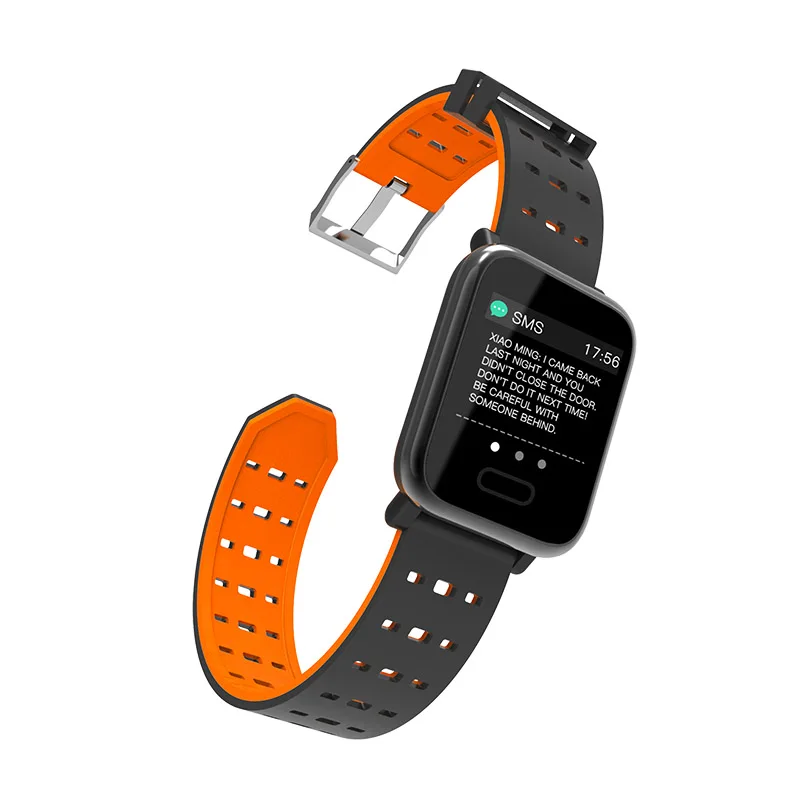 Blood Pressure Smart Bracelet Color Screen Fitness Step Counter Activity Monitor Tracking Watch JLRJ88
Blood Pressure Smart Bracelet Color Screen Fitness Step Counter Activity Monitor Tracking Watch JLRJ88