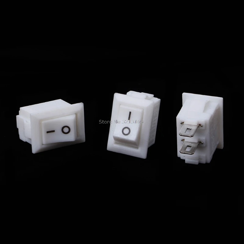 10 Pcs 2 Pin 10x15mm SPST ON/OFF Soldering Terminal Boat Rocker Switch 3A AC 250V Dropshipping/323
10 Pcs 2 Pin 10x15mm SPST ON/OFF Soldering Terminal Boat Rocker Switch 3A AC 250V Dropshipping/323