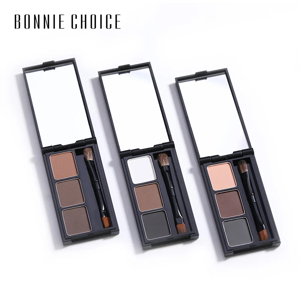 BONNIE CHOICE 3 Color Eyebrow Enhancer Pro Makeup Eyebrows powder Long-lasting Waterproof With Brush Mirror Cosmetic Kits
BONNIE CHOICE 3 Color Eyebrow Enhancer Pro Makeup Eyebrows powder Long-lasting Waterproof With Brush Mirror Cosmetic Kits