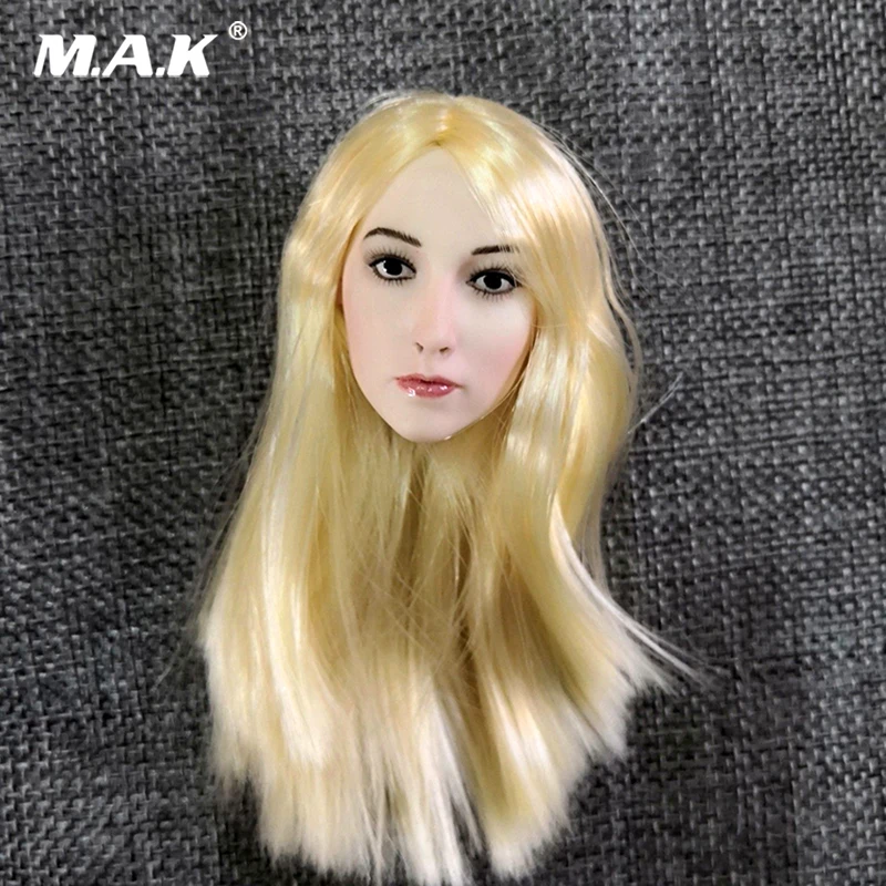 1/6 Scale Female woman girl Head Sculpt Asian Beauty Lady Head Carving long straight golden hair for 12 inches Female Figures
1/6 Scale Female woman girl Head Sculpt Asian Beauty Lady Head Carving long straight golden hair for 12 inches Female Figures