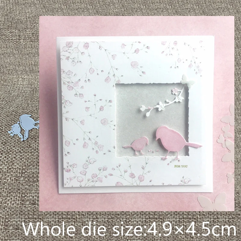 New Design Craft Metal Cutting Die cut dies 2pcs birds decoration scrapbook Album Paper Card Craft Embossing die cuts
New Design Craft Metal Cutting Die cut dies 2pcs birds decoration scrapbook Album Paper Card Craft Embossing die cuts