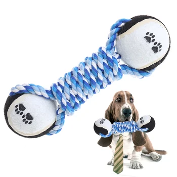 1pc Pet Chew Toy Puppy Dog Clean Teeth Training Tool Funny Dumbbell Rope Tennis Play
1pc Pet Chew Toy Puppy Dog Clean Teeth Training Tool Funny Dumbbell Rope Tennis Play