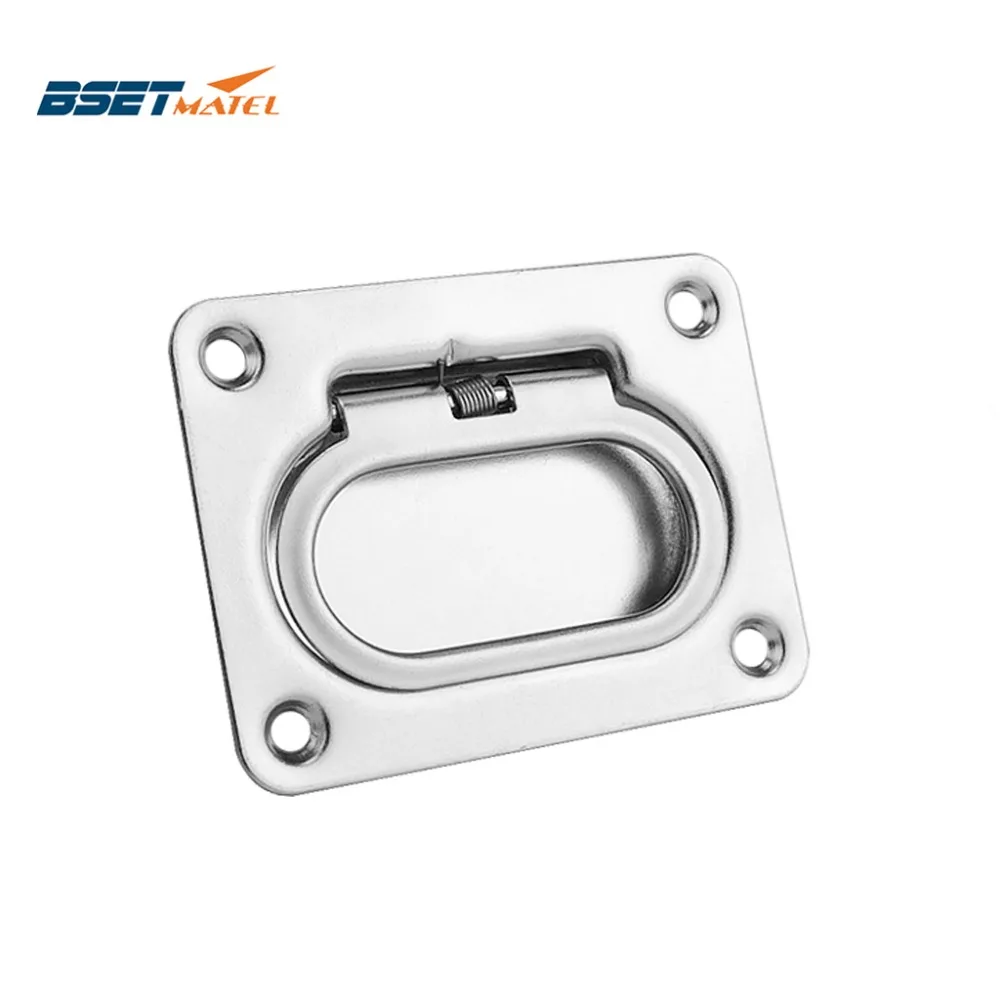 BEST MATEL Satinless steel 304 ANTI-RATTLE spring Flush Lift Ring Deck Hatch Pull Handle Locker Cabinet boat hardware
BEST MATEL Satinless steel 304 ANTI-RATTLE spring Flush Lift Ring Deck Hatch Pull Handle Locker Cabinet boat hardware