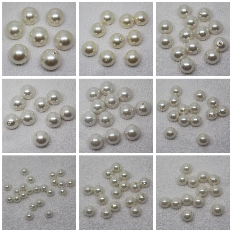 Mini. order is $7! Wholesales10-100pcs,6-25mm half hole White Plastic Pearl Round Loose Beads
Mini. order is $7! Wholesales10-100pcs,6-25mm half hole White Plastic Pearl Round Loose Beads