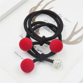 10PCS/LOT Red Ball Elastic Hair Bands For Girls Bohemian Headband Scrunchy Korean Fashion Kids Hair Accessories For Women 2018
10PCS/LOT Red Ball Elastic Hair Bands For Girls Bohemian Headband Scrunchy Korean Fashion Kids Hair Accessories For Women 2018