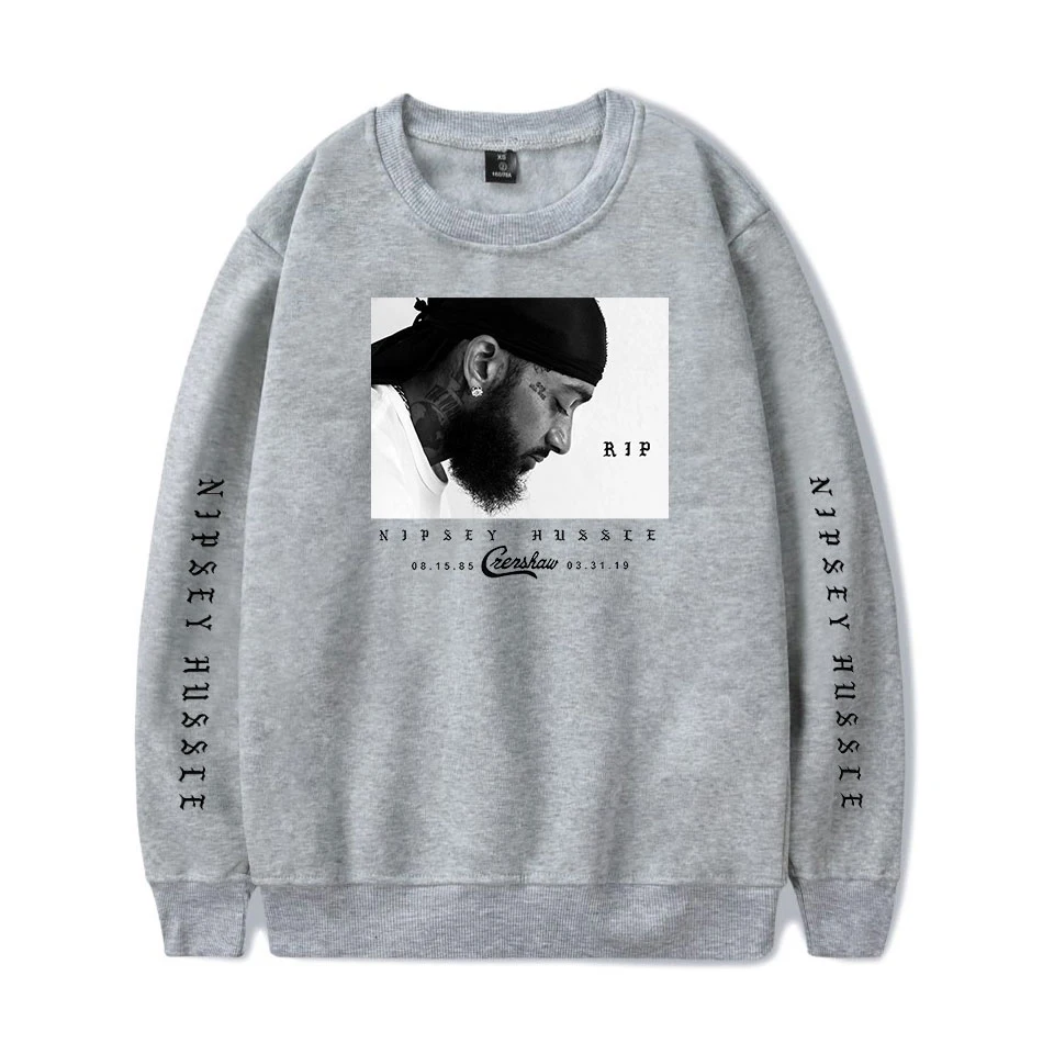 Round neck Nipsey Hussle Rap print Men Sweatshirt harajuku Cotton Warm Hoodie Women Hip Hop Winter Leisure Loose Gray Sweatshirt
Round neck Nipsey Hussle Rap print Men Sweatshirt harajuku Cotton Warm Hoodie Women Hip Hop Winter Leisure Loose Gray Sweatshirt