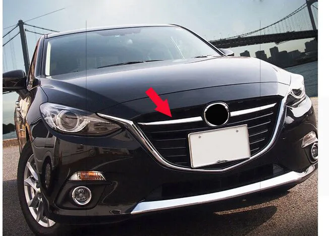 2pcs ACCESSORIES FIT FOR MAZDA 3 AXELA 2014 2016 CHROME FRONT MESH HOOD GRILLE COVER TRIM MOLDING GARNISH
2pcs ACCESSORIES FIT FOR MAZDA 3 AXELA 2014 2016 CHROME FRONT MESH HOOD GRILLE COVER TRIM MOLDING GARNISH